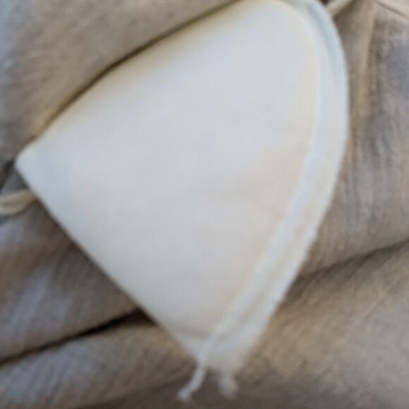 Vintage Cropped Jacket Top Brown M 90s Neutral Tan Natural Cream Floral Boho - Picture 9 of 12